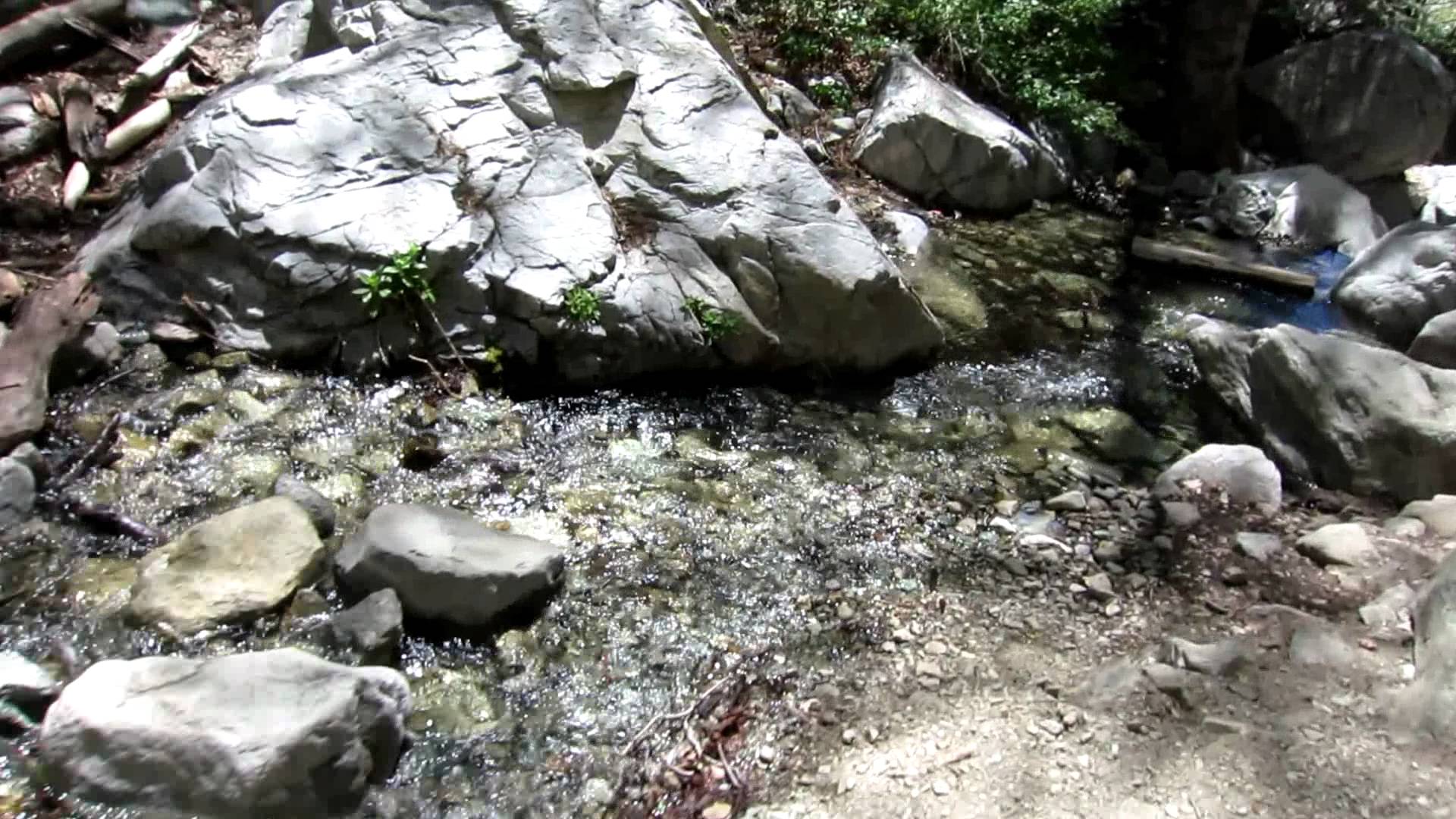 Cucamonga Peak, Flowing Creek – Trail Video